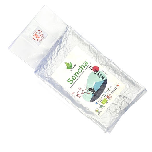 Organic Japanese Sencha Green Tea – Loose Leaf First Flush from Shizuoka | Yabukita Cultivar, Fresh & Vibrant, 1kg – Nateavia
