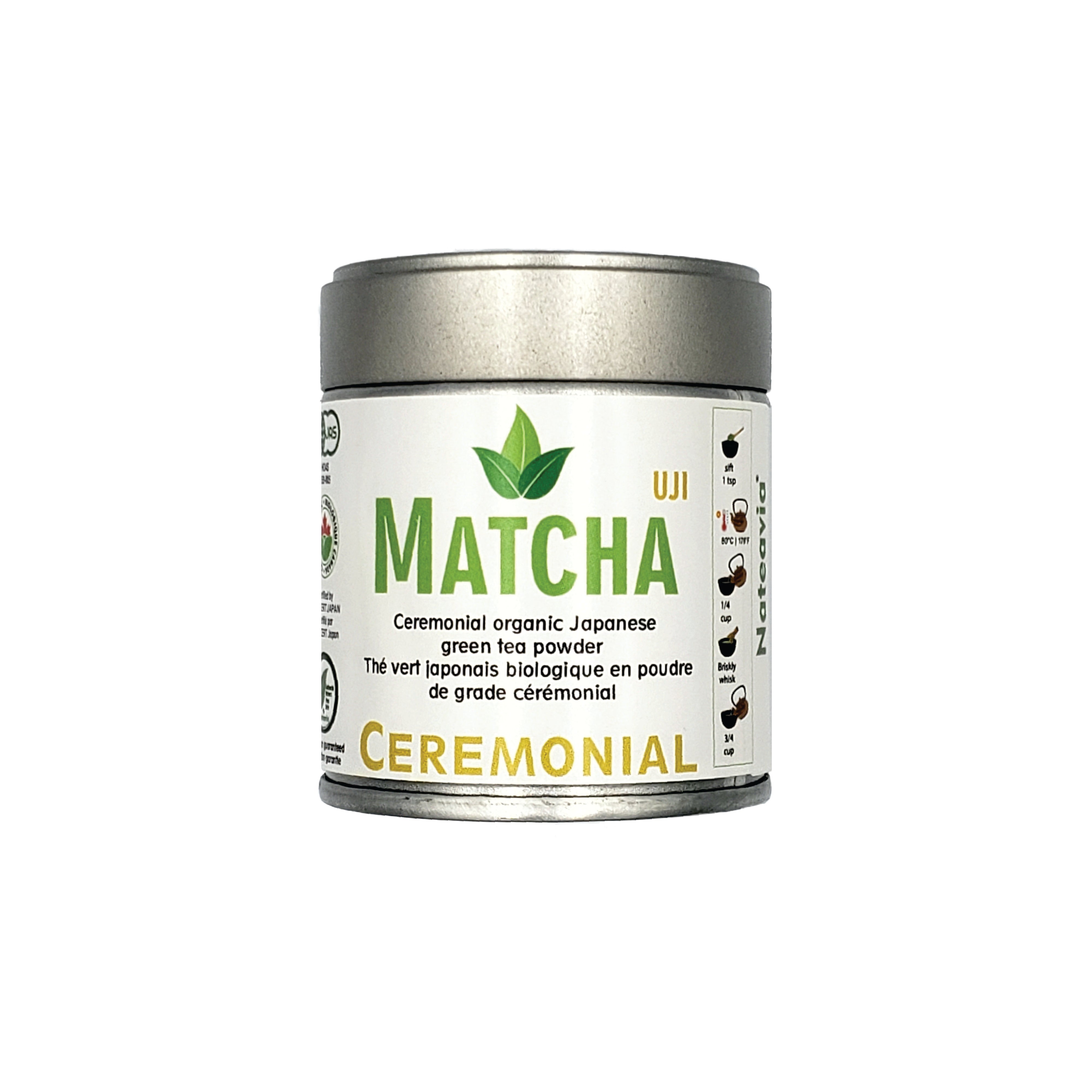 Ceremonial Grade Organic Japanese Matcha Powder | Unsweetened Green Tea ...